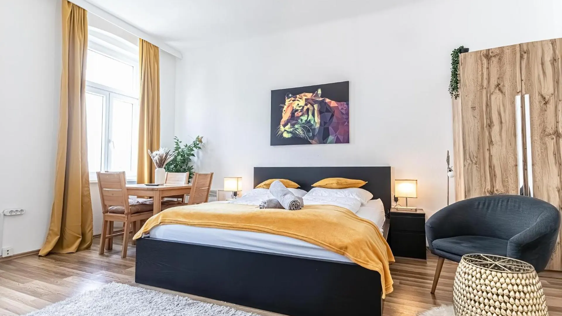Apartmán Explore Vienna: 1Br Retreat Near Westbahnhof